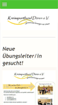 Mobile Screenshot of ksbdueren-bildungswerk.de